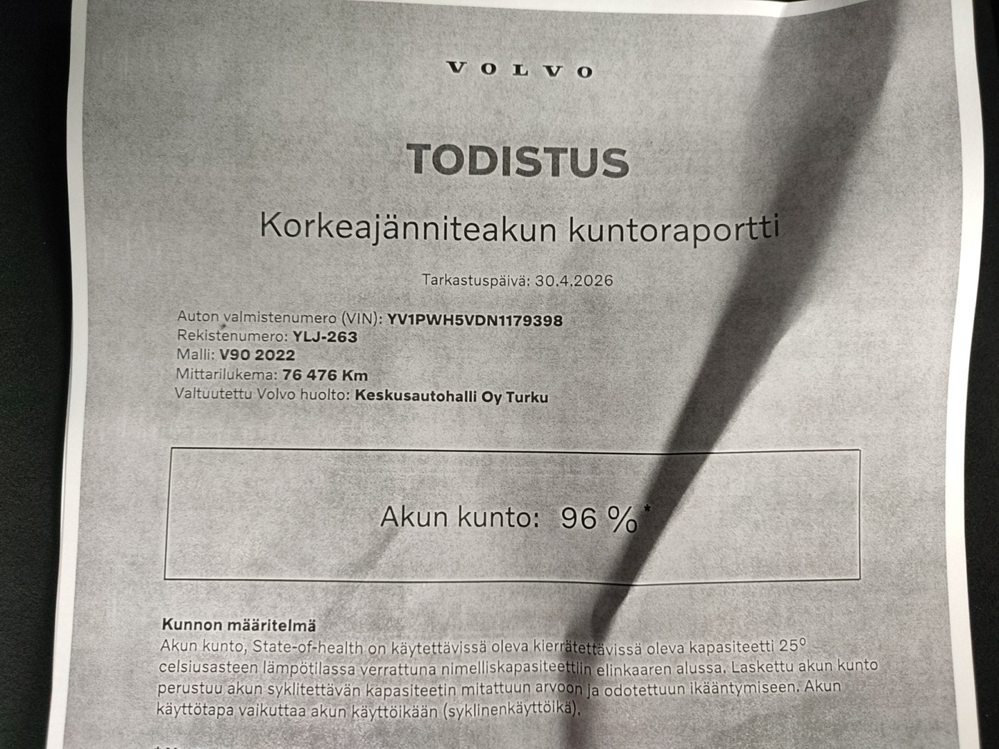 VOLVO V90 2022