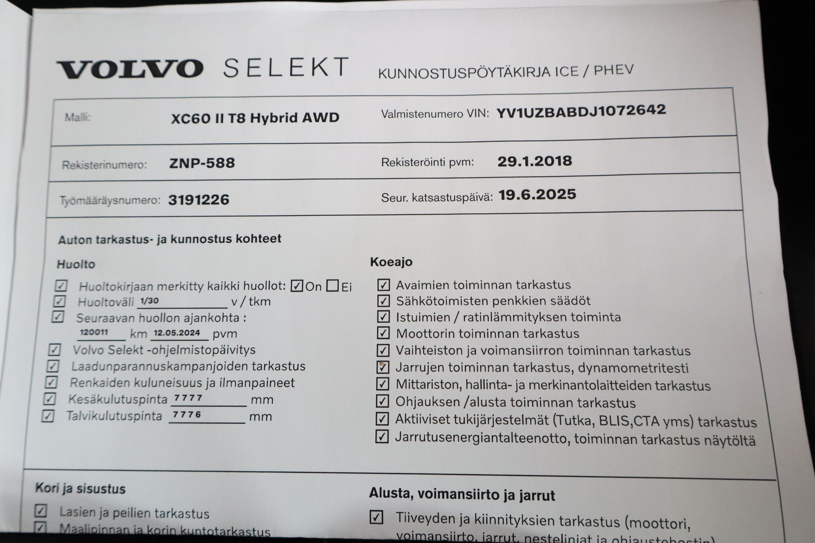 VOLVO XC60 2018