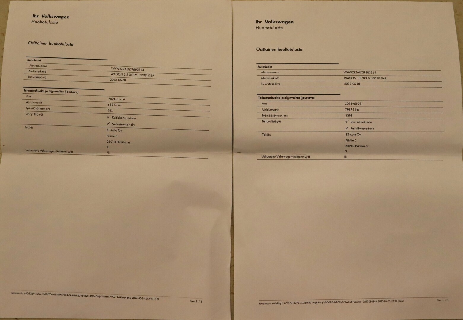 VOLKSWAGEN Golf 2018