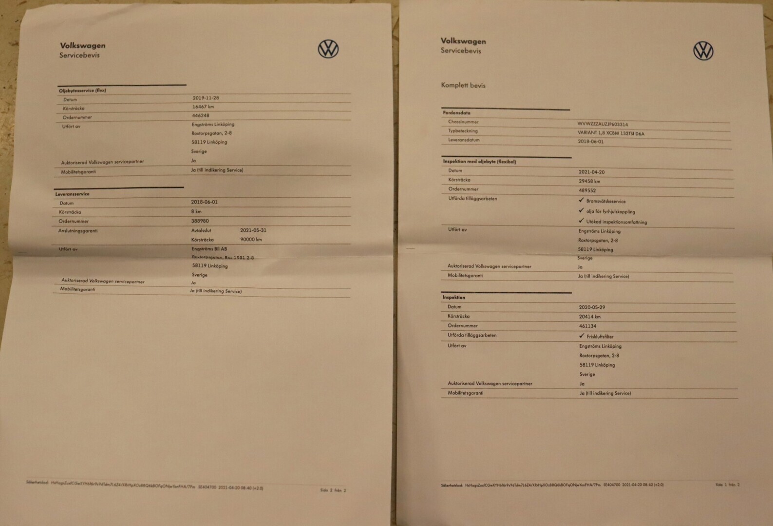 VOLKSWAGEN Golf 2018