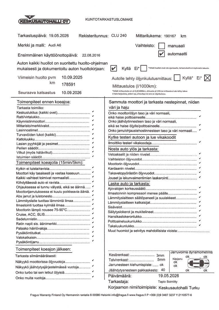 AUDI A6 2017
