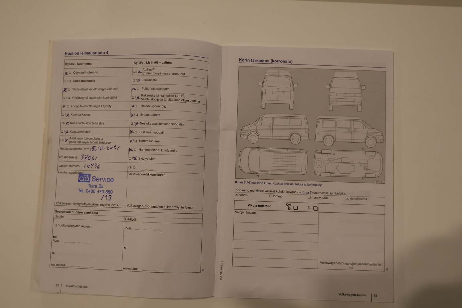 VOLKSWAGEN Caravelle 2014