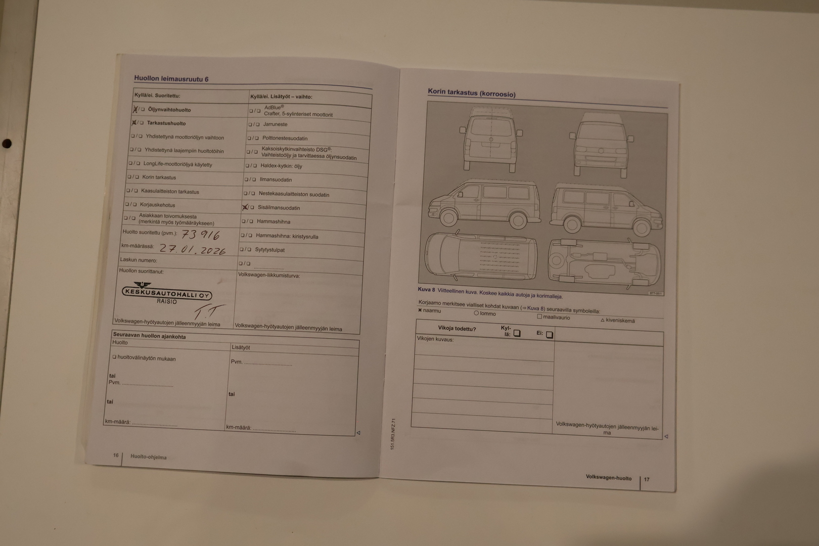 VOLKSWAGEN Caravelle 2014