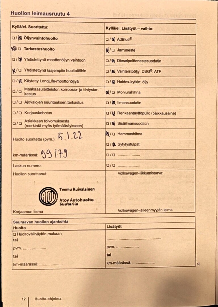 VOLKSWAGEN Golf 2016