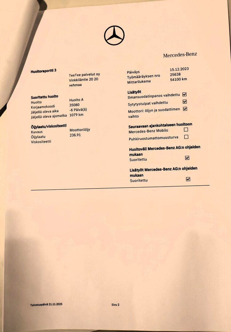 MERCEDES-BENZ B 2020