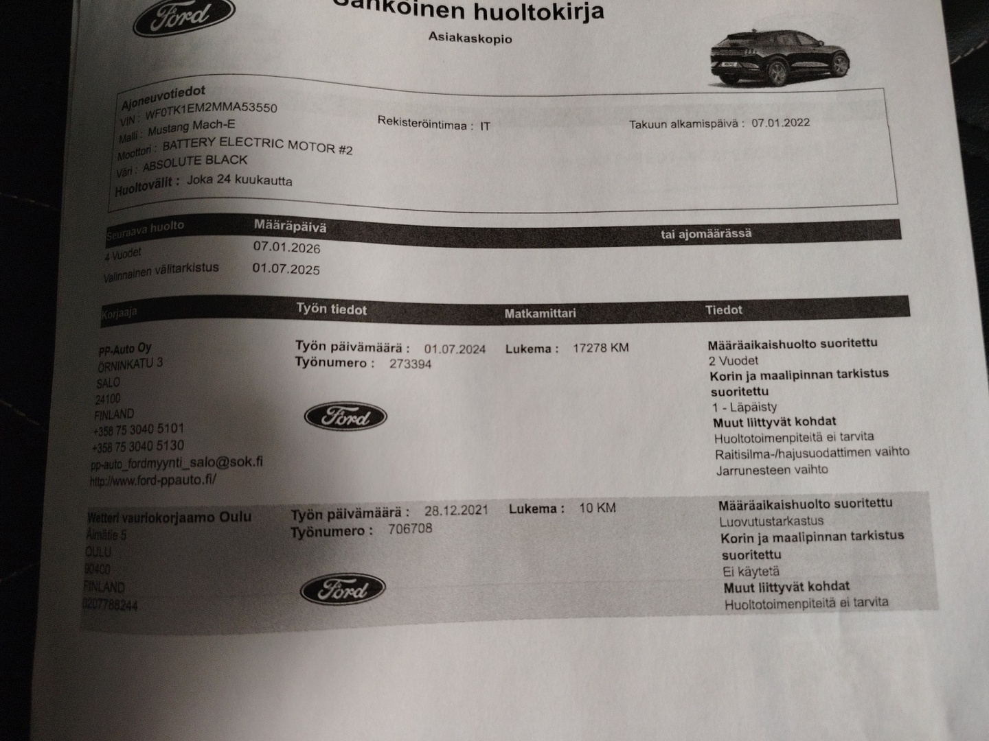 FORD Mustang Mach-E 2022