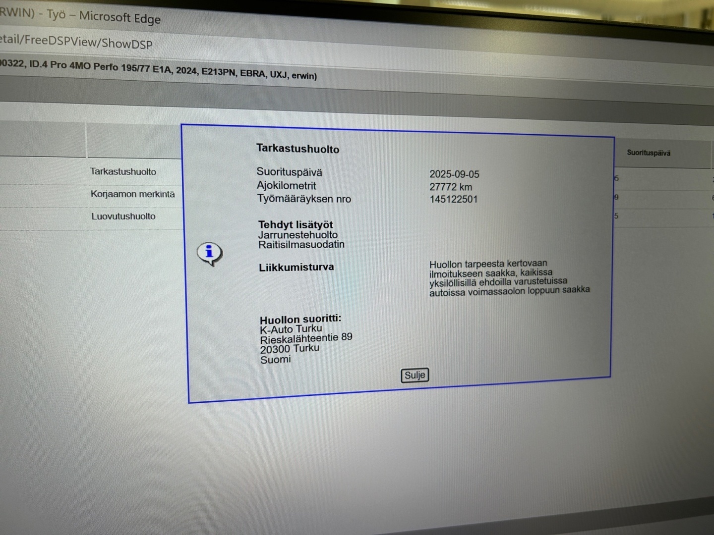 VOLKSWAGEN ID.4 2024