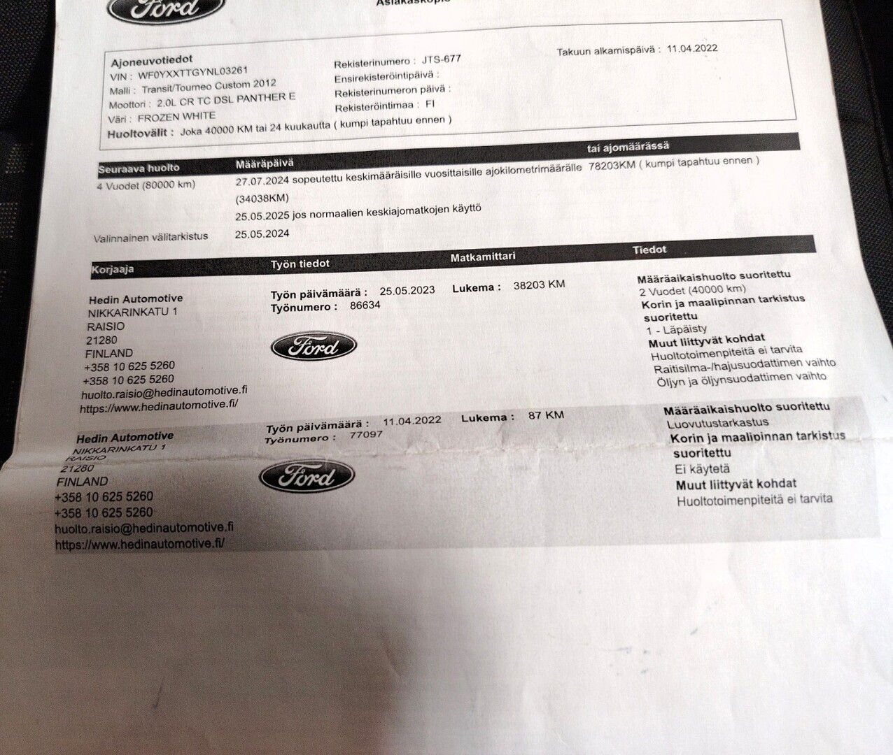 FORD Transit Custom 2022