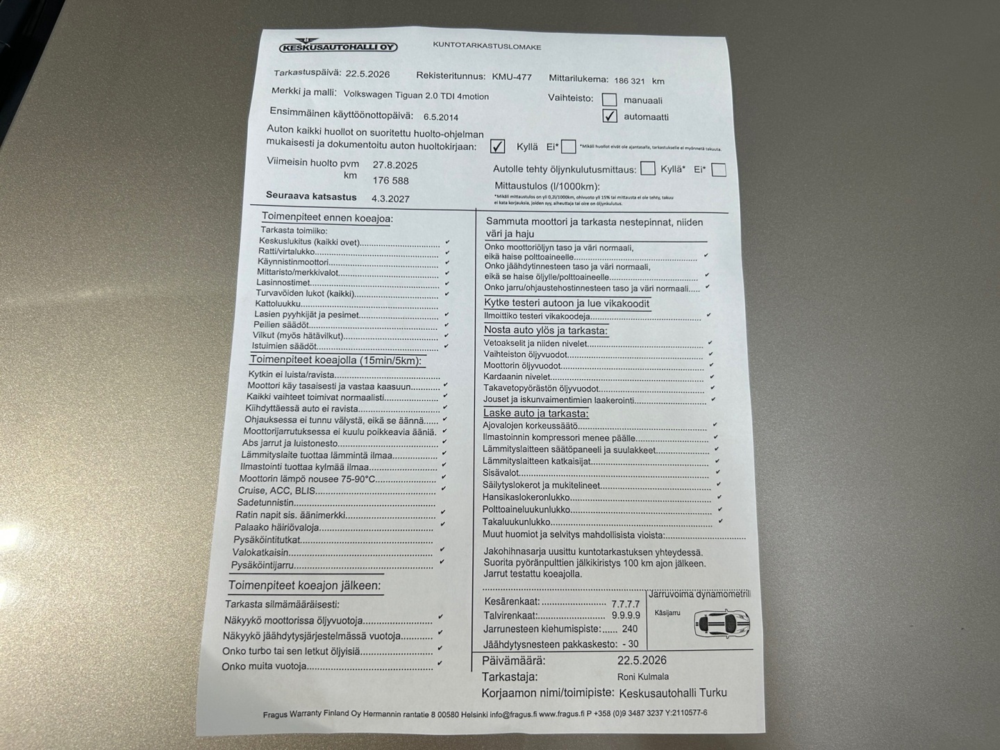 VOLKSWAGEN Tiguan 2014