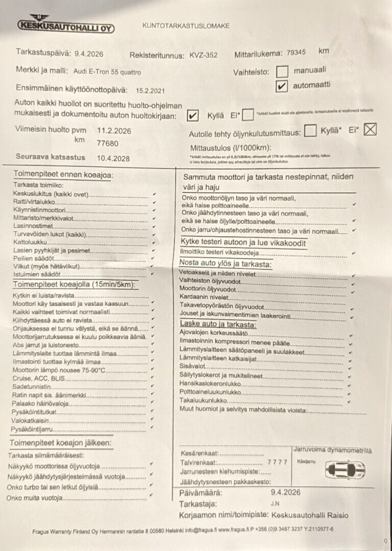 AUDI e-tron 2021