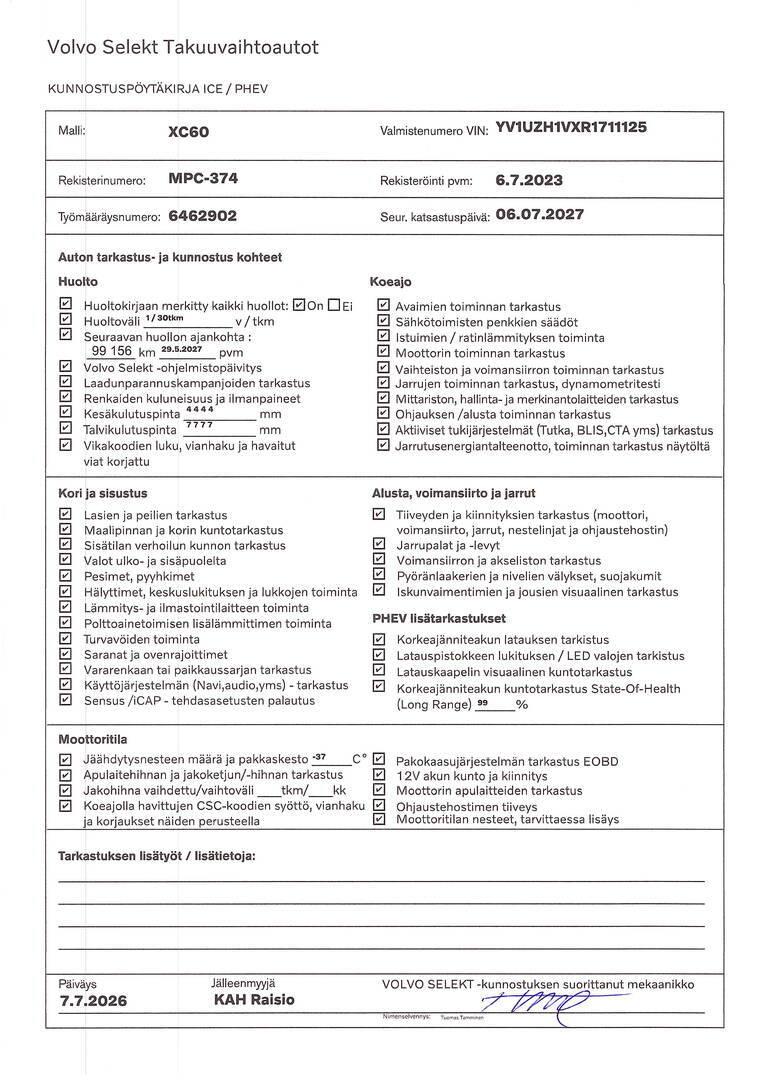 VOLVO XC60 2024