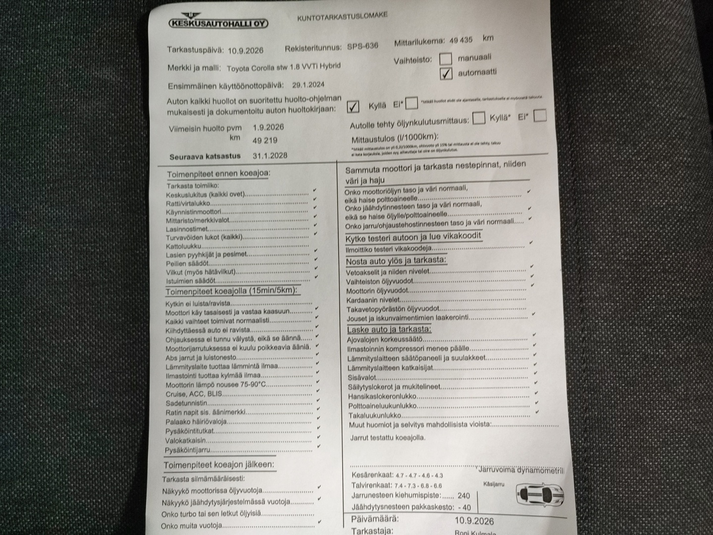 TOYOTA Corolla 2024