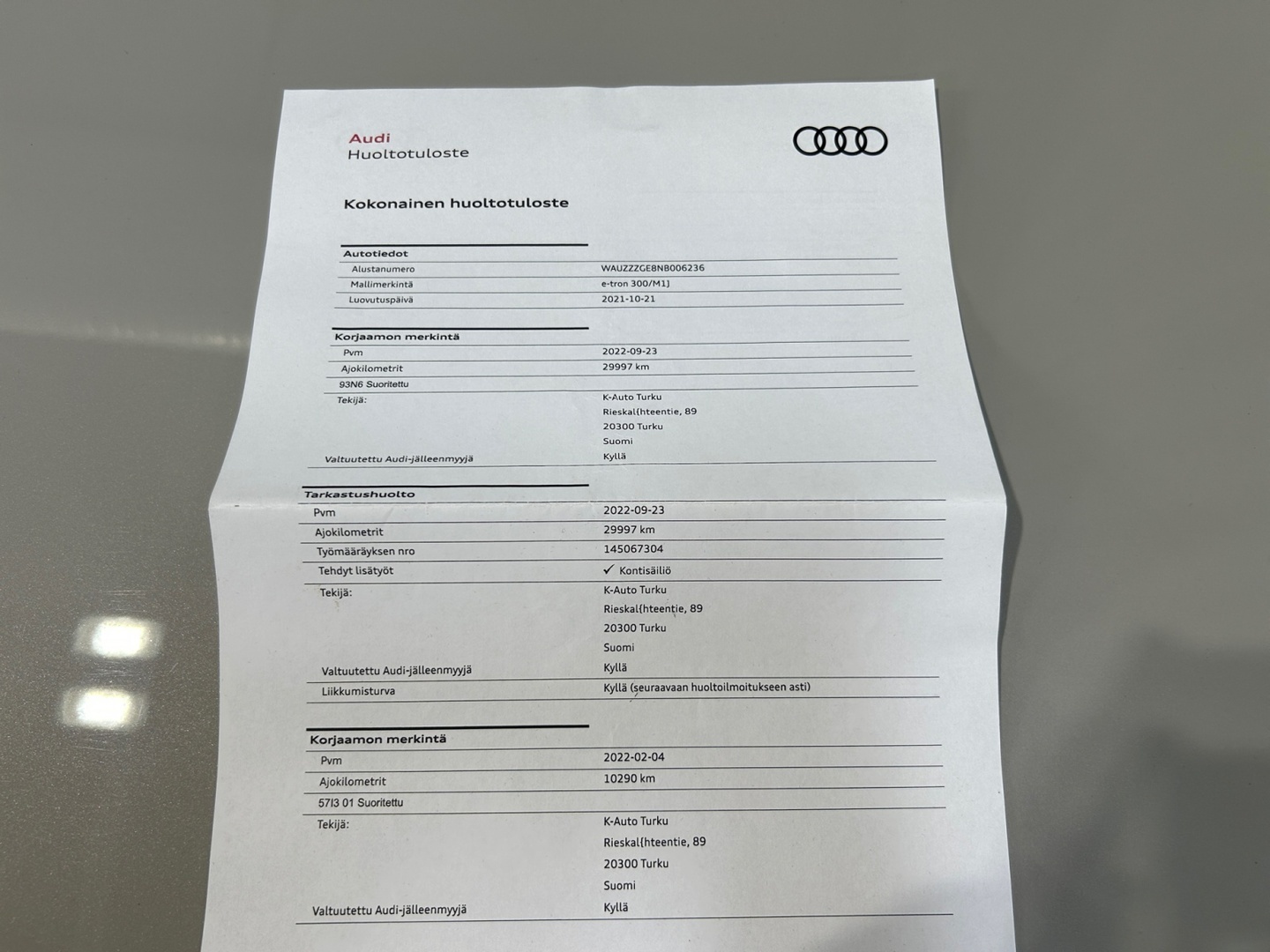 AUDI E-TRON 2021