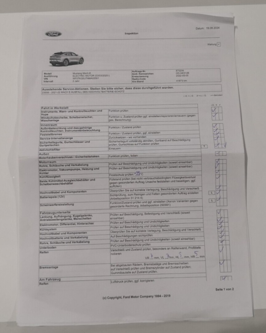 FORD Mustang Mach-E 2022