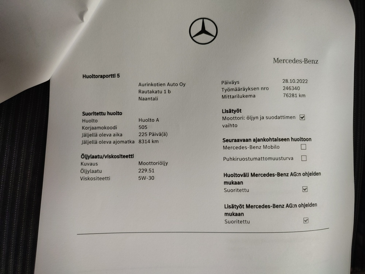 MERCEDES-BENZ B 2018