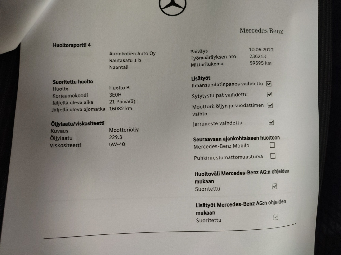 MERCEDES-BENZ B 2018