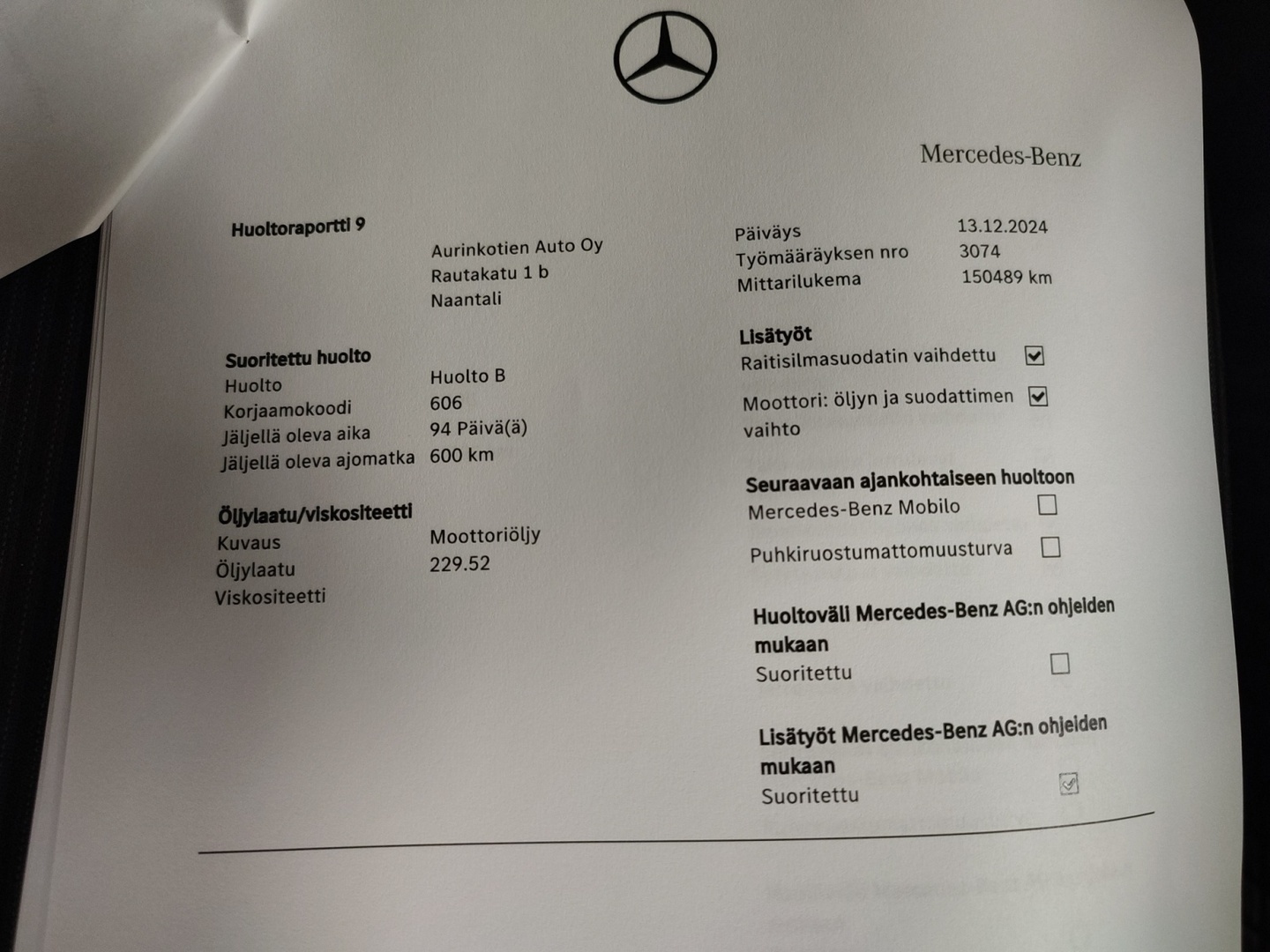 MERCEDES-BENZ B 2018