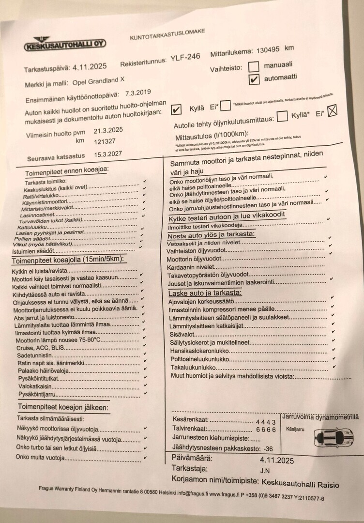 OPEL Grandland X 2019