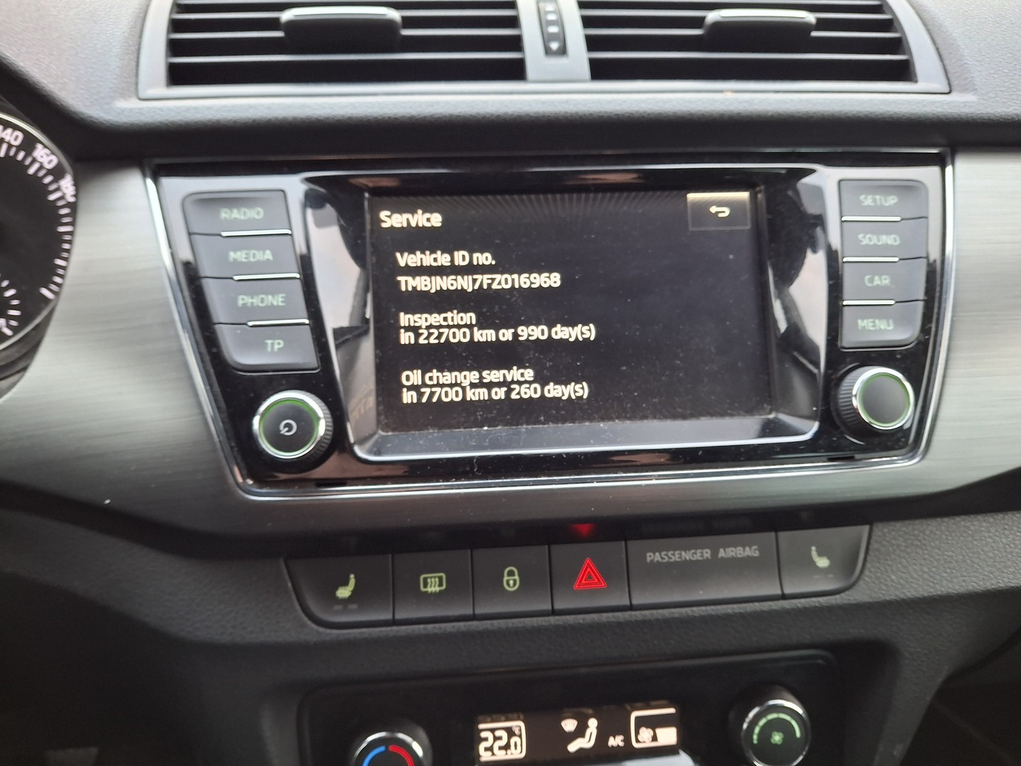 SKODA Fabia 2015