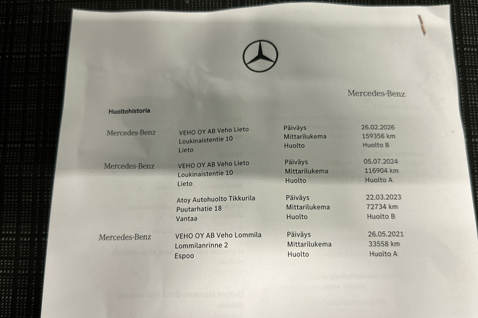 MERCEDES-BENZ VITO 2020