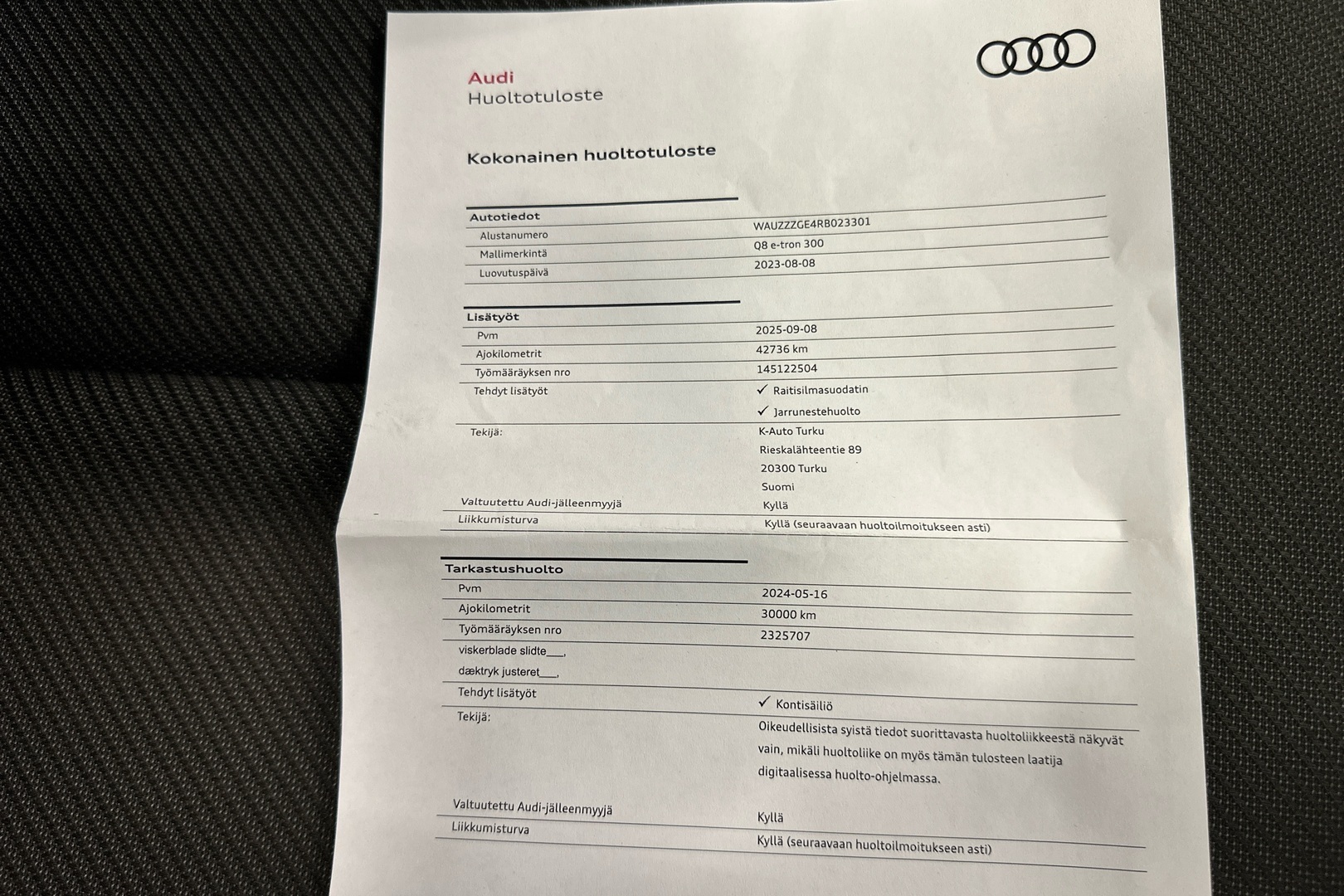 AUDI Q8 e-tron 2023