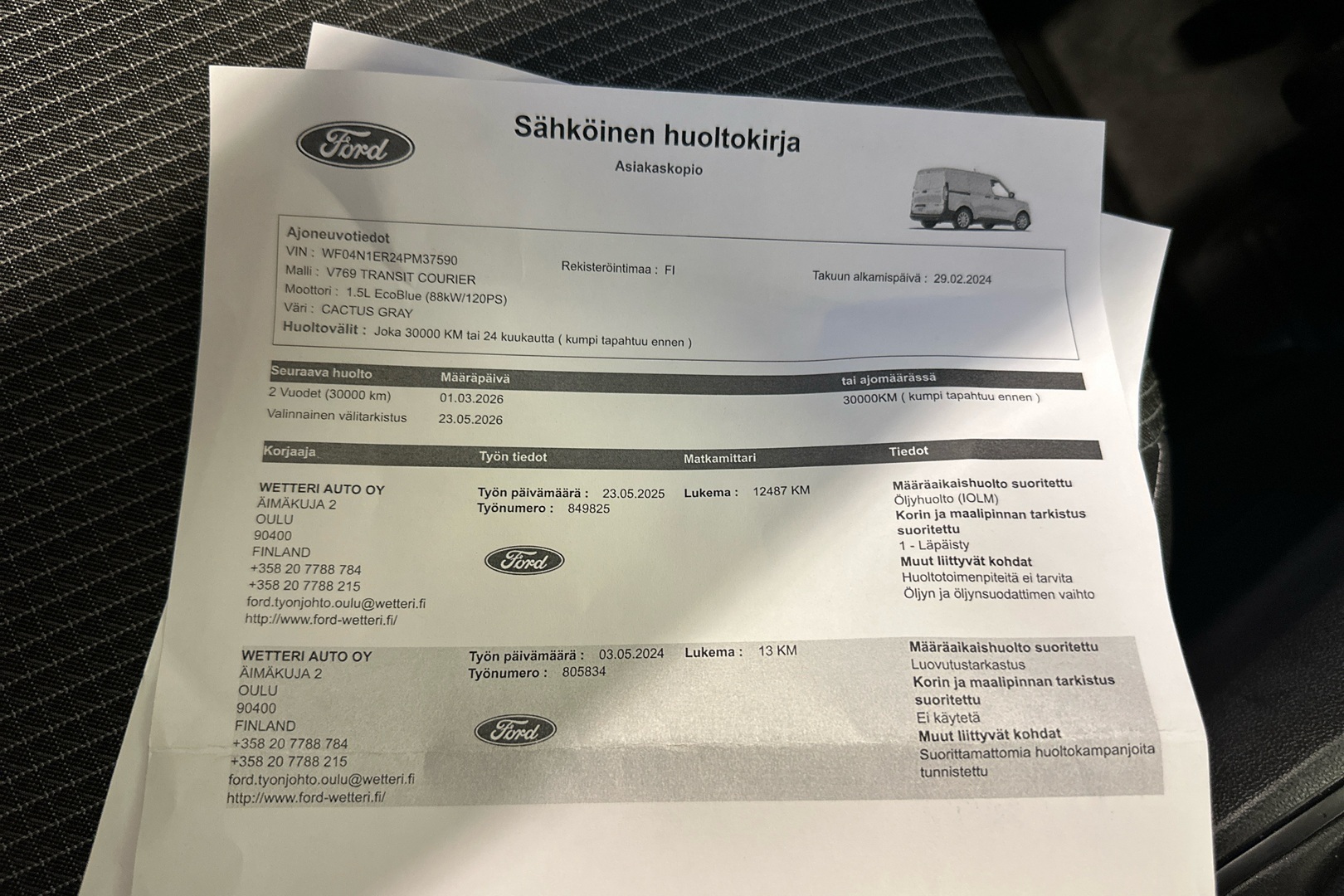 FORD Transit Courier 2024