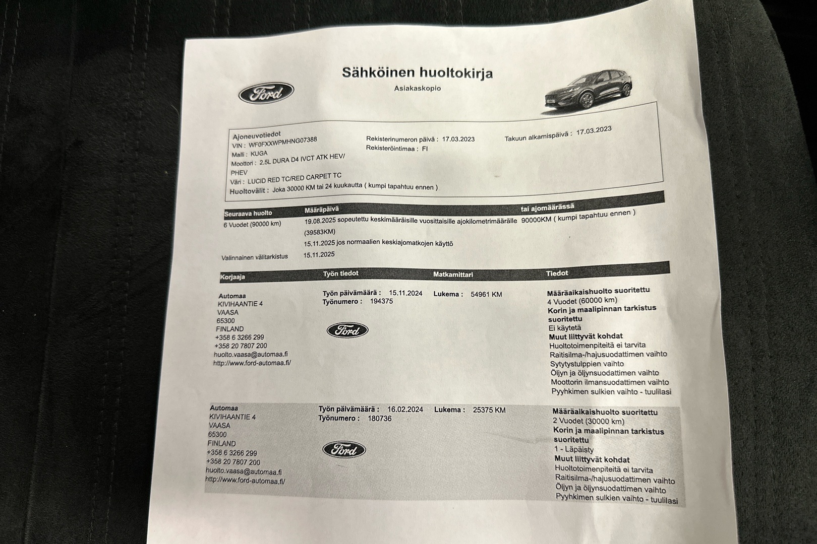 FORD Kuga 2023