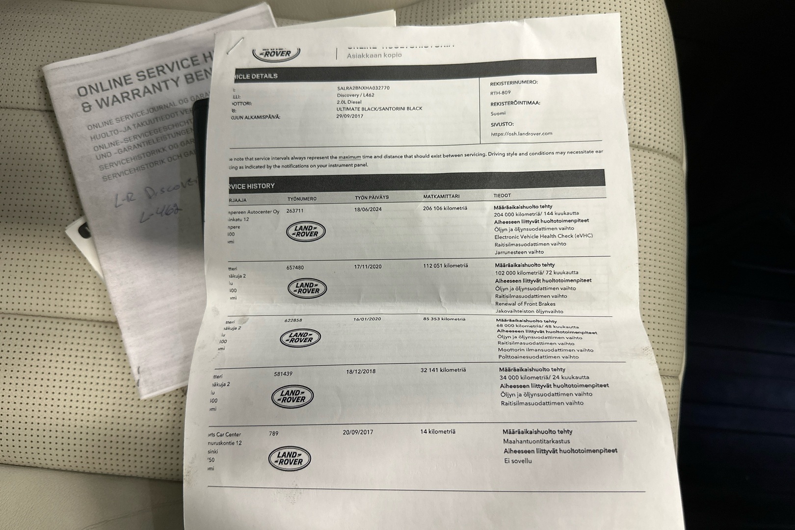 LAND ROVER Discovery 2017