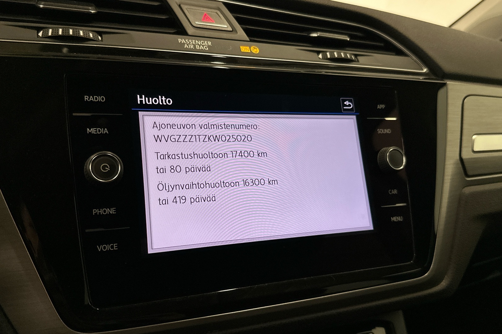 VOLKSWAGEN TOURAN 2018