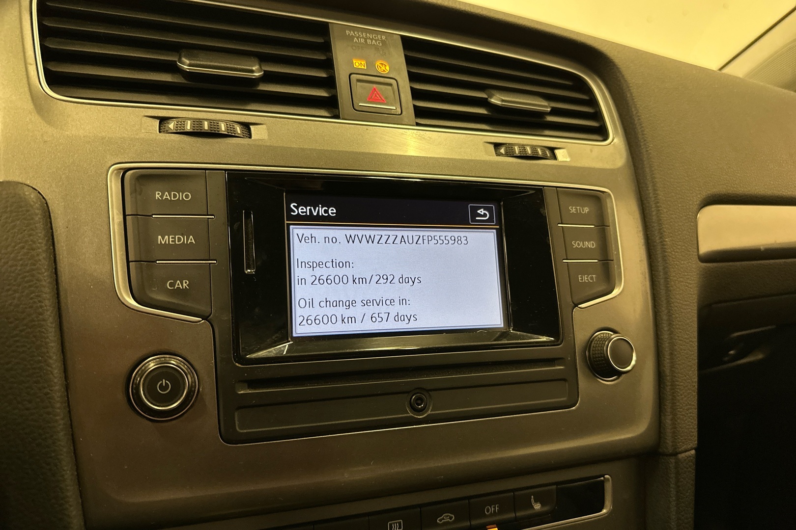 VOLKSWAGEN Golf 2014