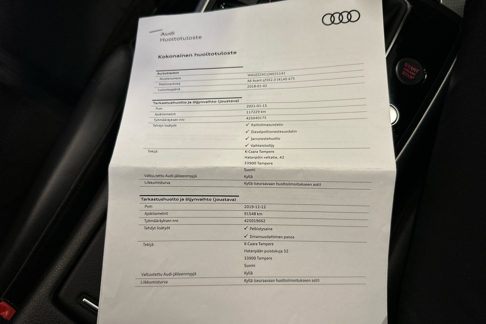 AUDI A6 2018
