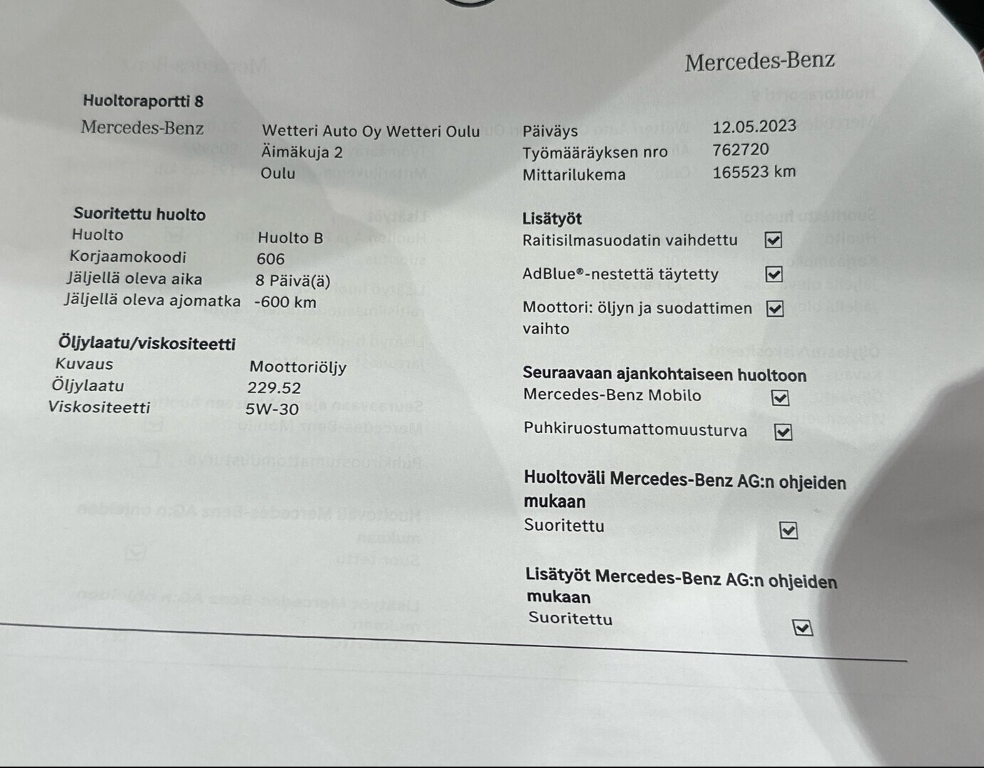 MERCEDES-BENZ E 2016