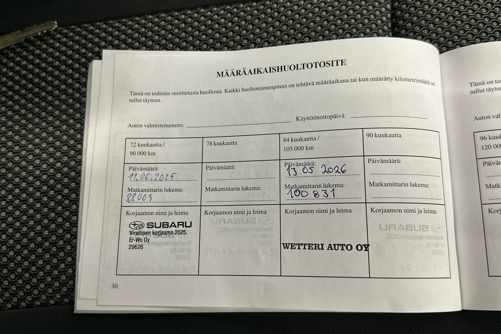 SUBARU XV 2018