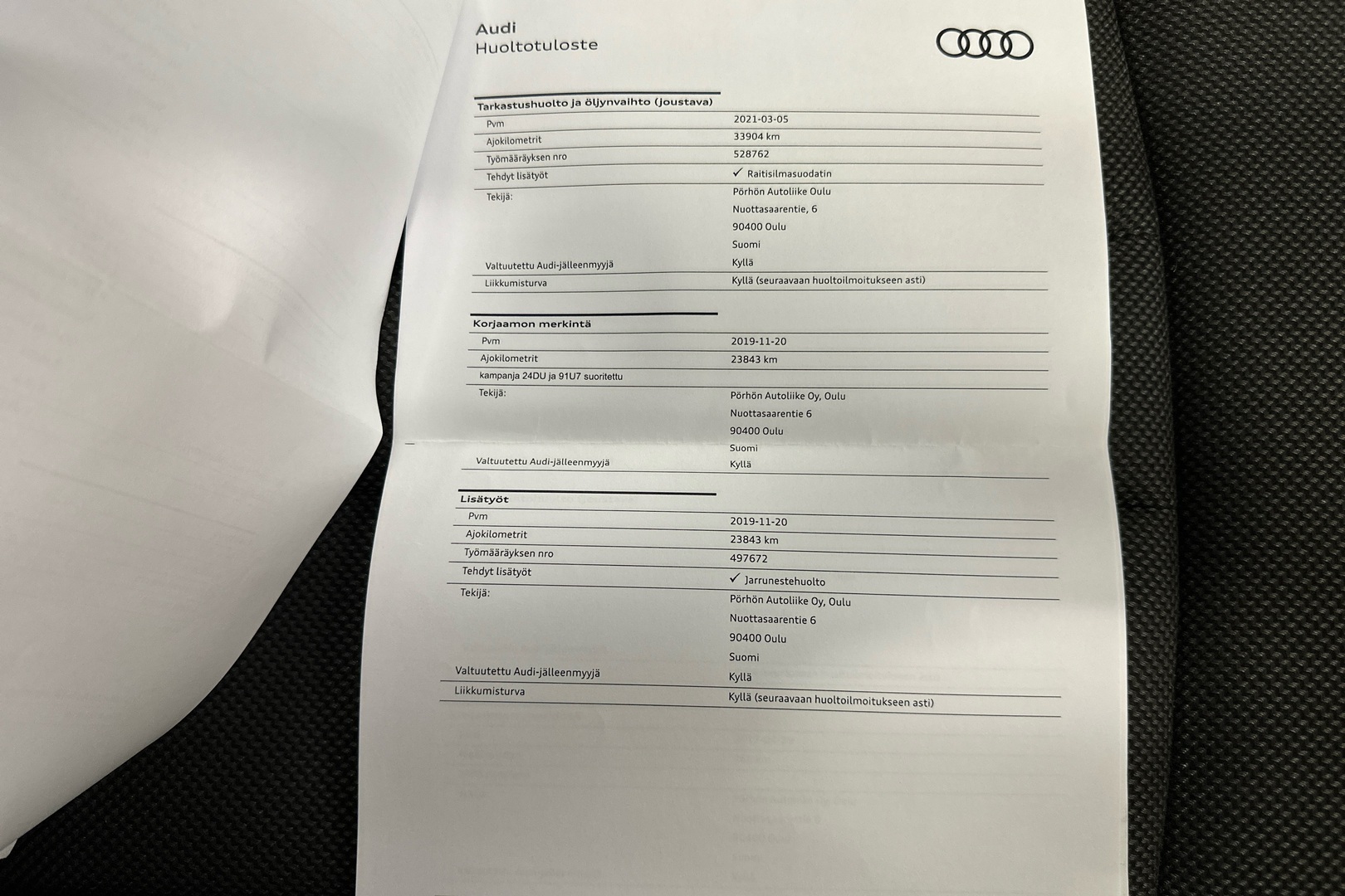 AUDI A4 2016