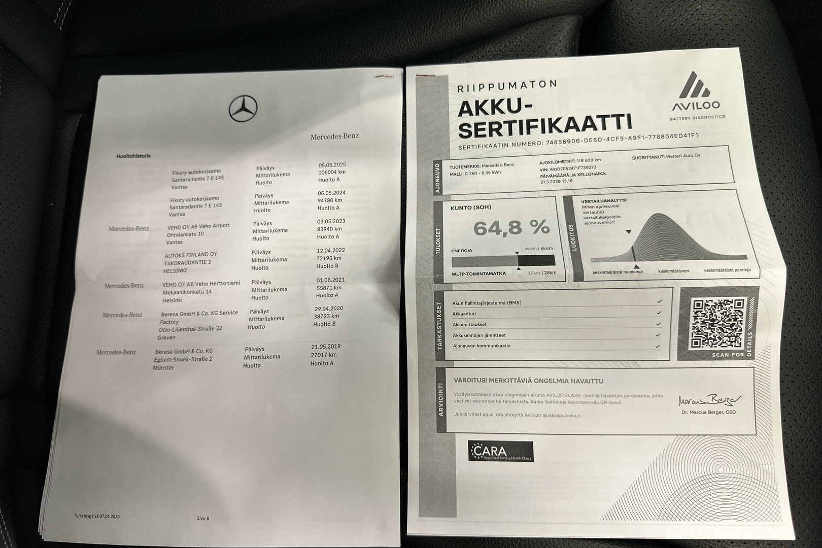 MERCEDES-BENZ C 2018