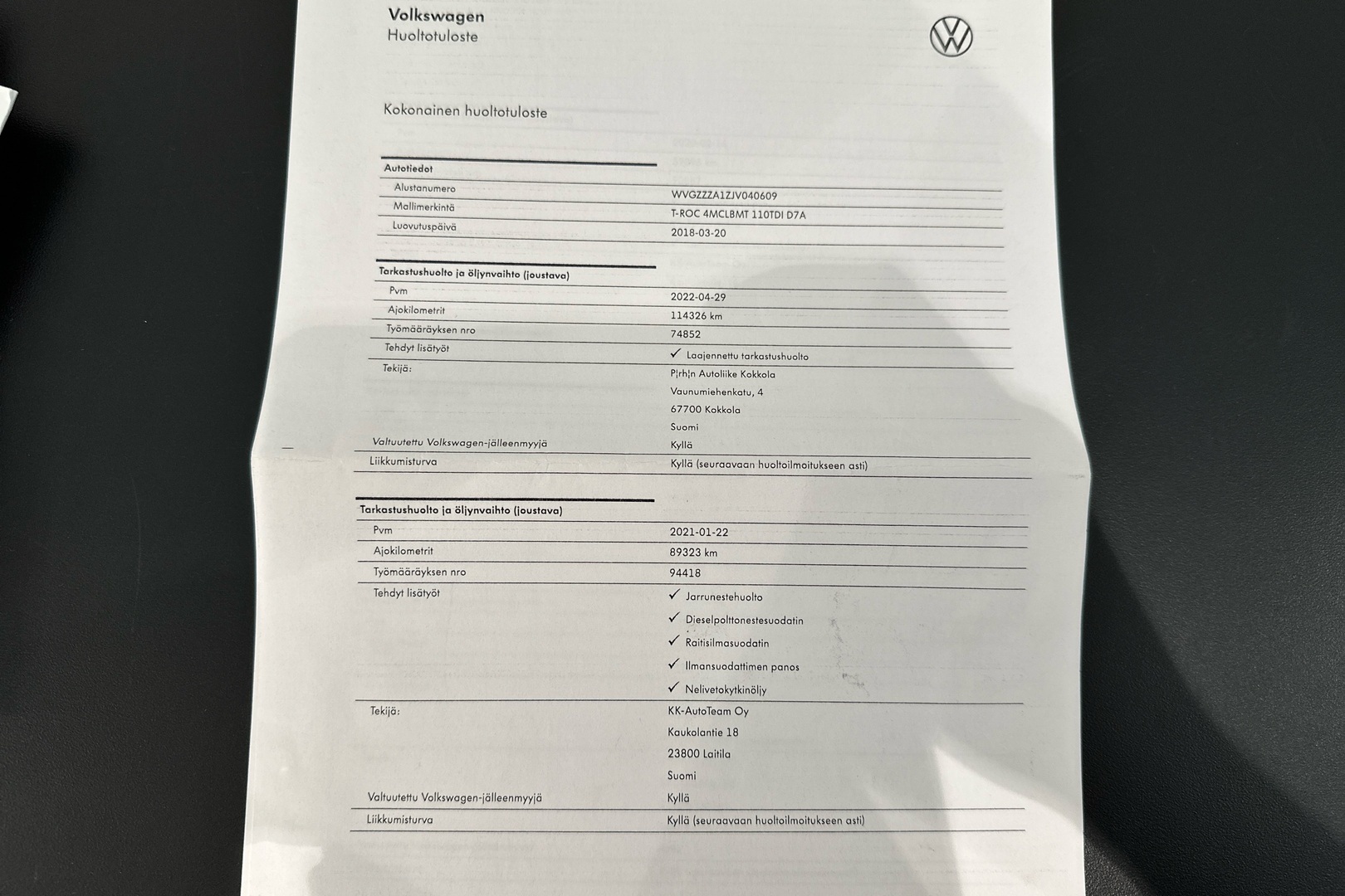 VOLKSWAGEN T-Roc 2018