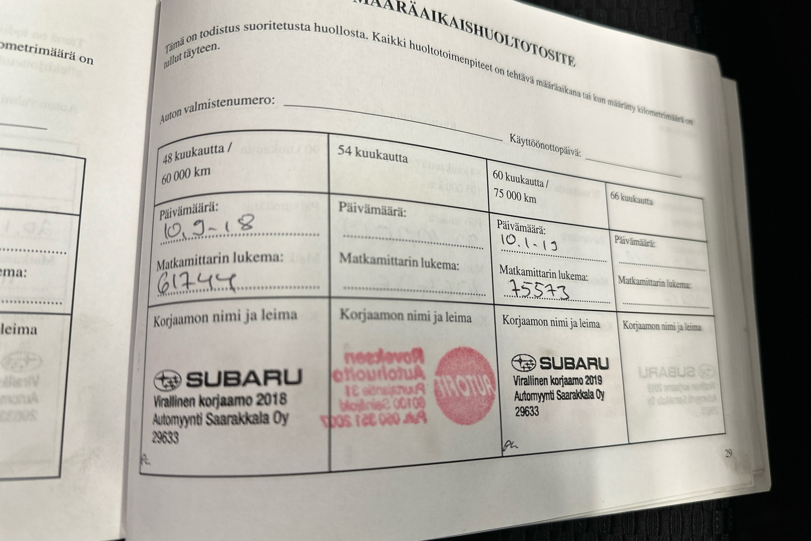 SUBARU Forester 2017