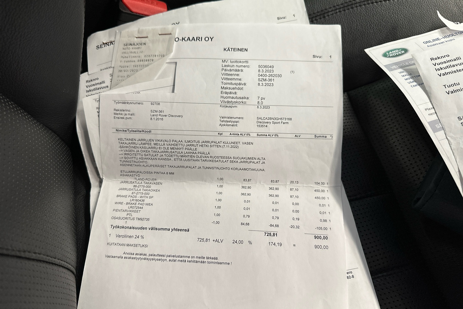 LAND ROVER DISCOVERY SPORT 2016