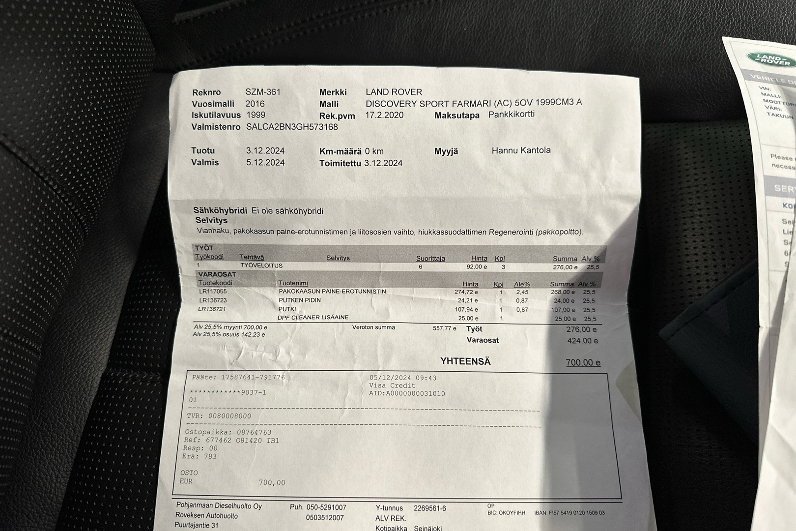 LAND ROVER DISCOVERY SPORT 2016