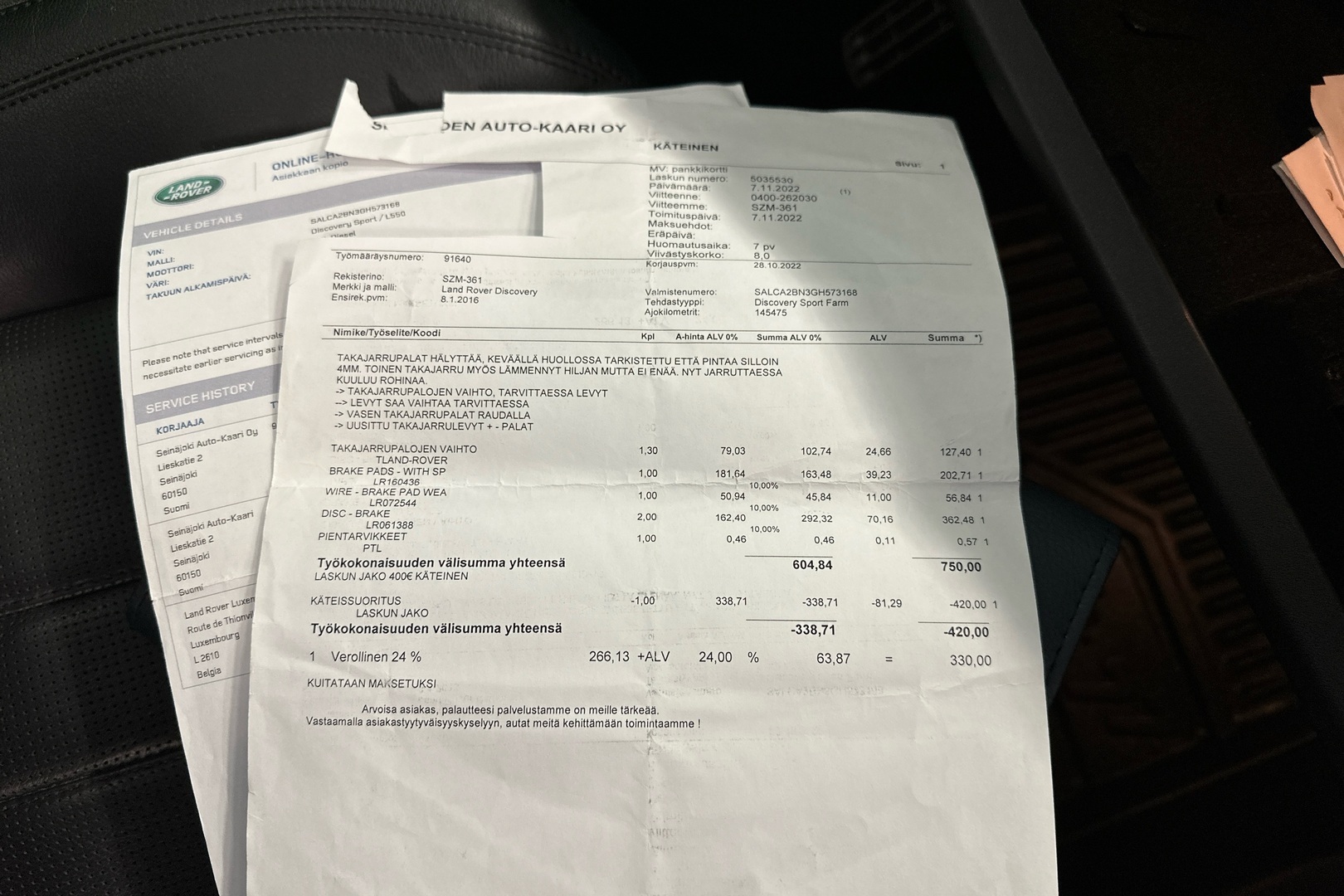 LAND ROVER DISCOVERY SPORT 2016