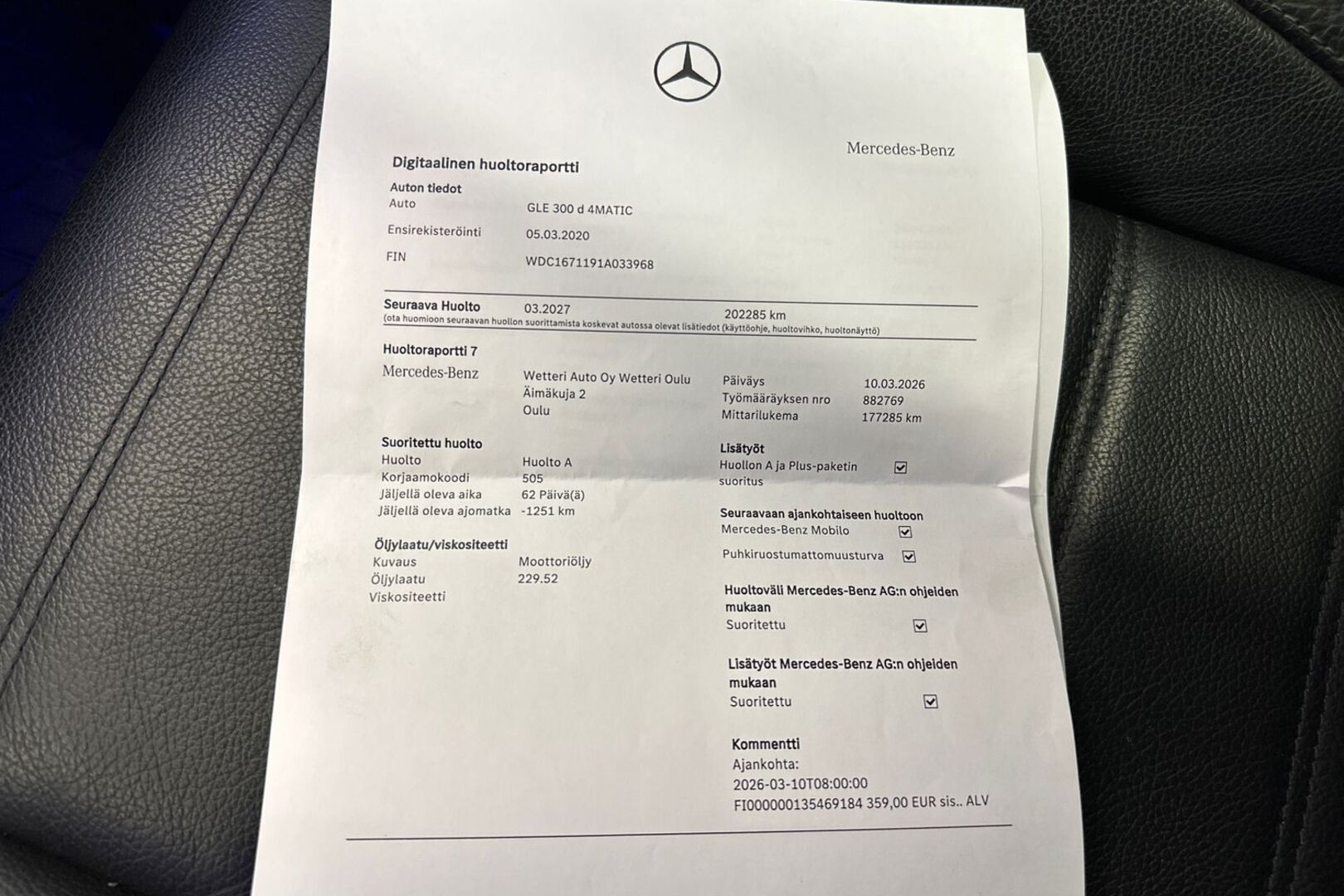 MERCEDES-BENZ GLE 2020