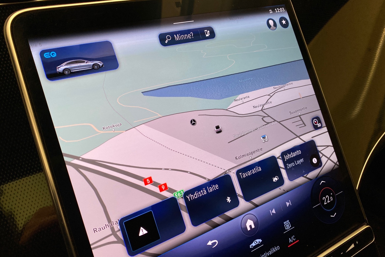 MERCEDES-BENZ EQE 2022