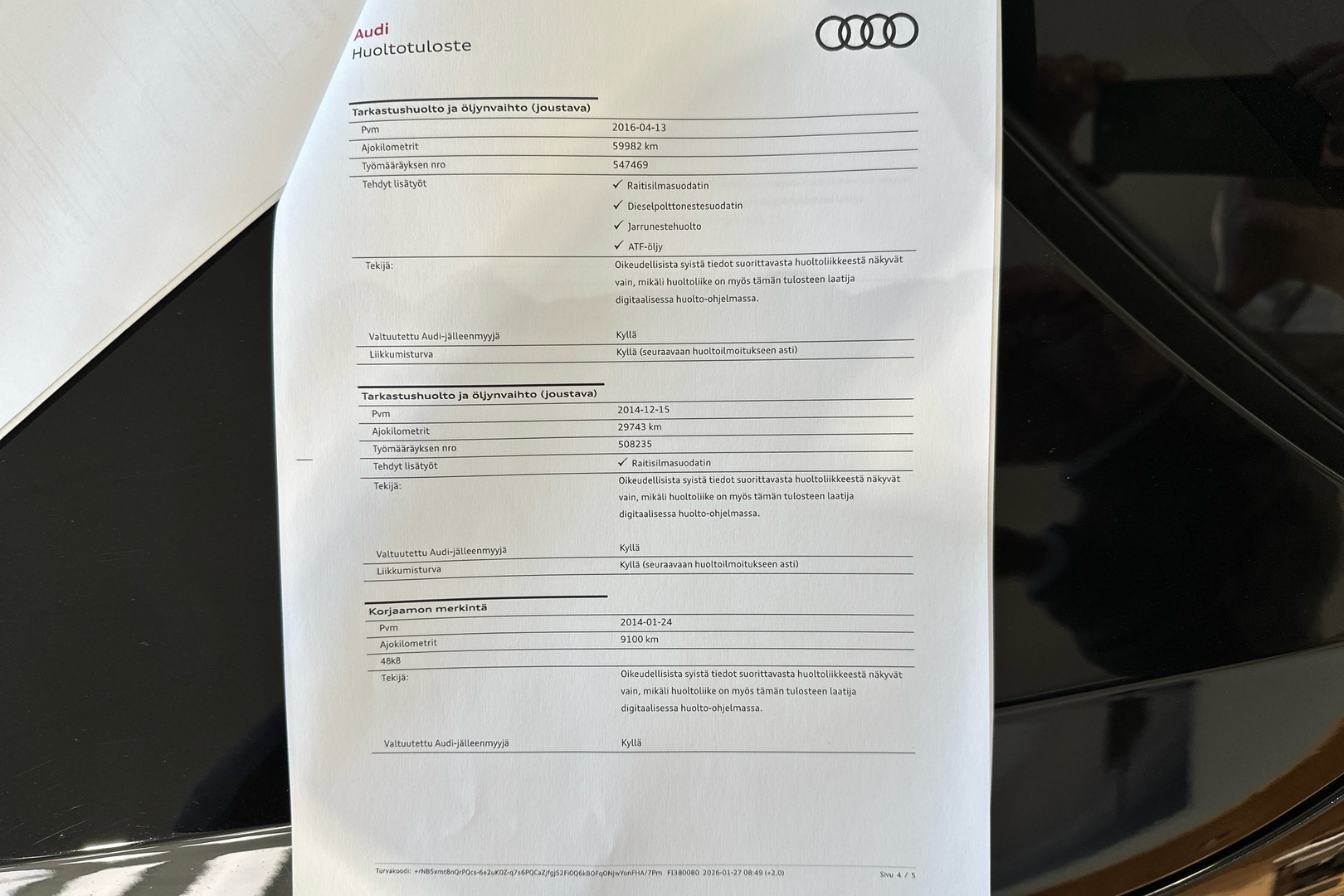 AUDI A6 2014