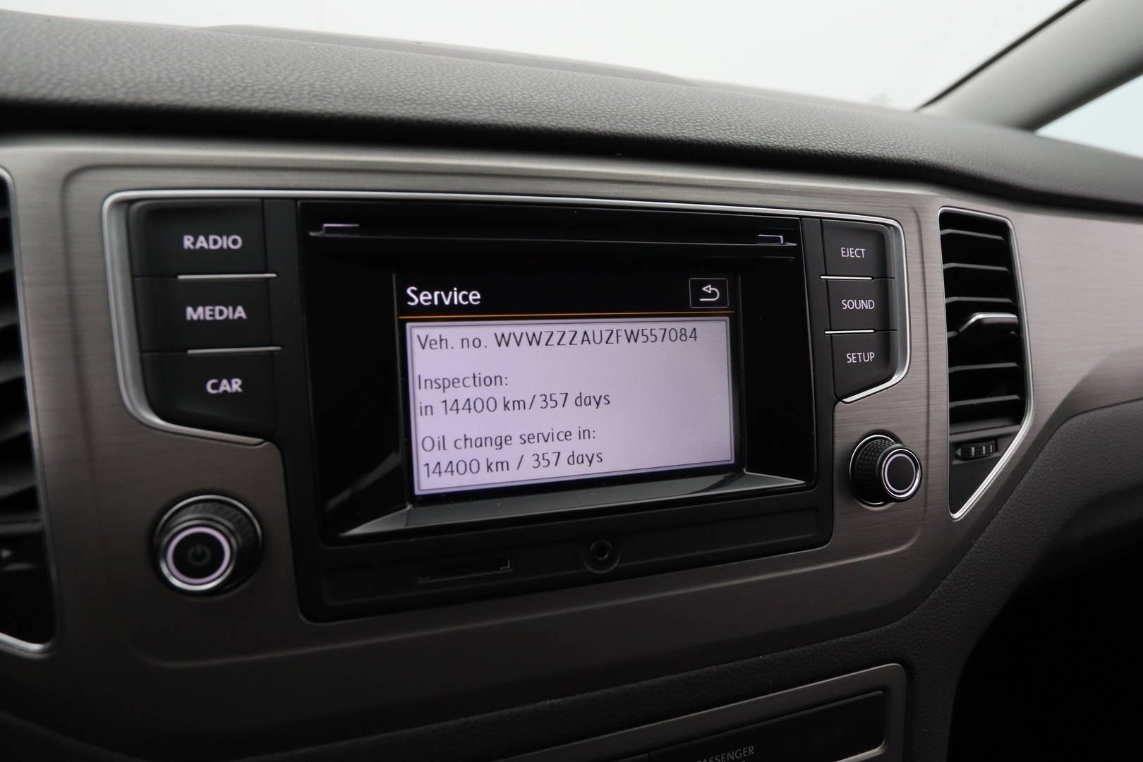 VOLKSWAGEN Golf Sportsvan 2015