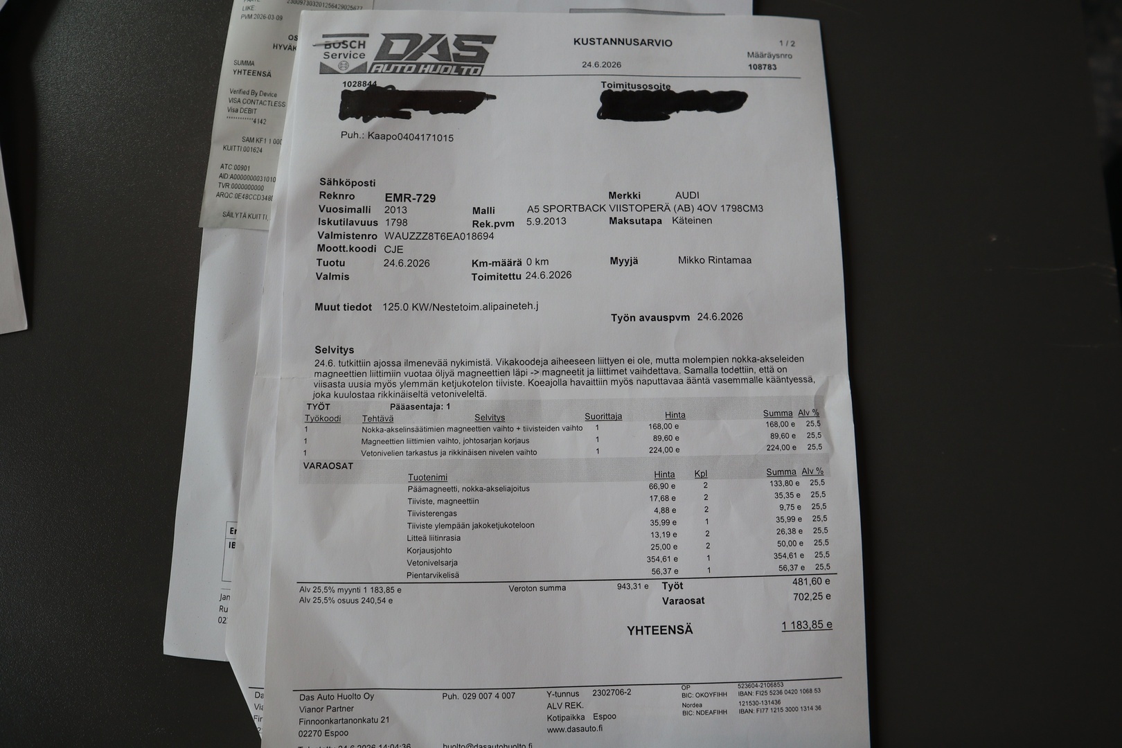 AUDI A5 2014