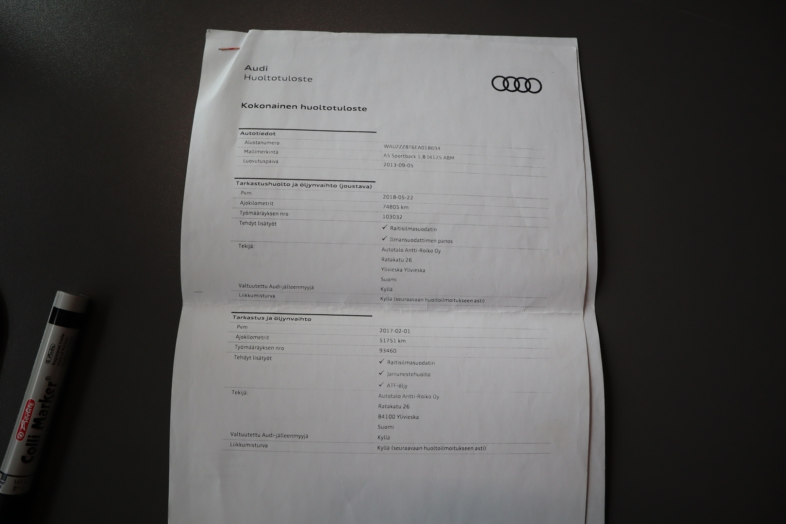 AUDI A5 2014