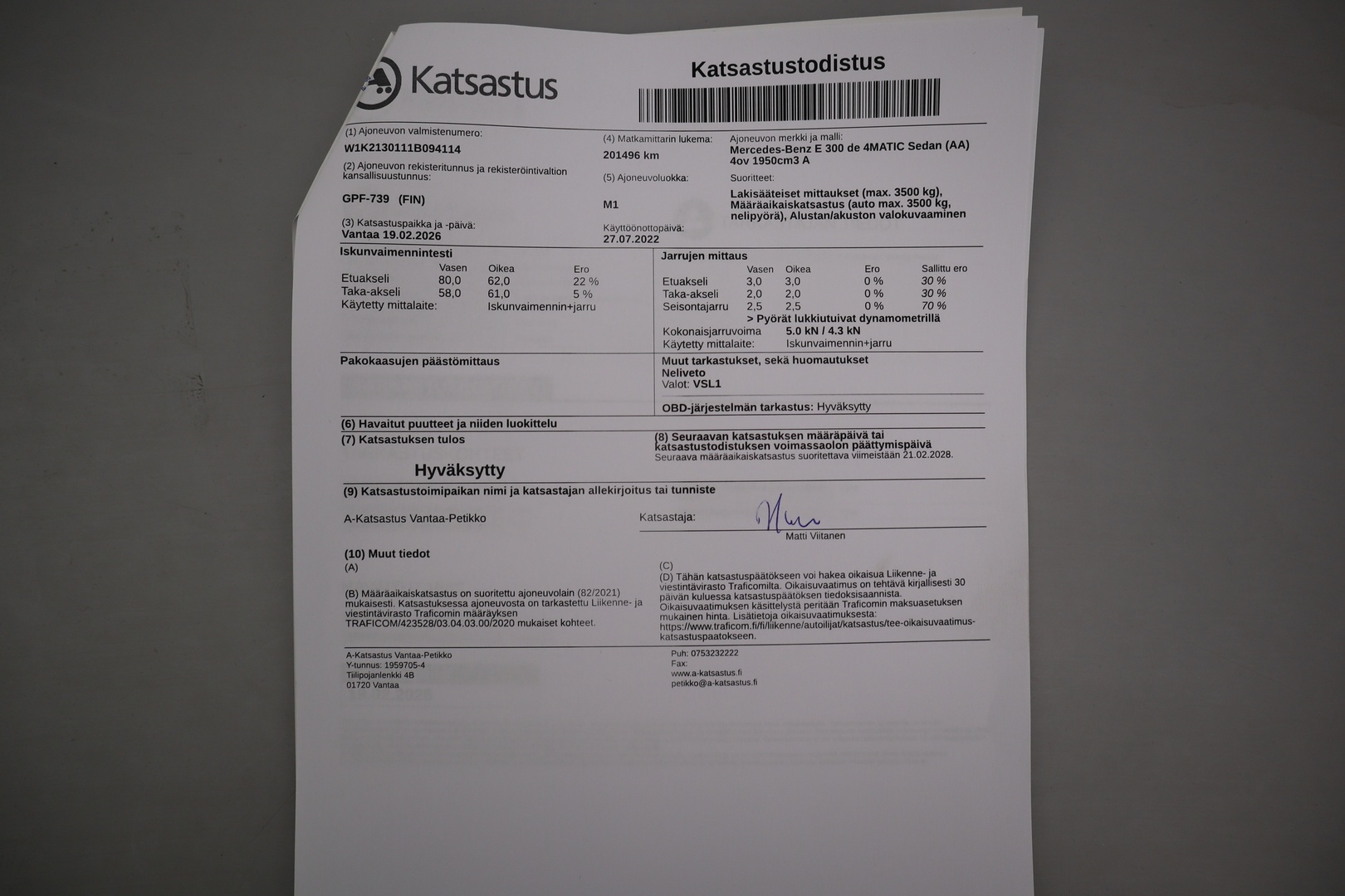 MERCEDES-BENZ E 2022