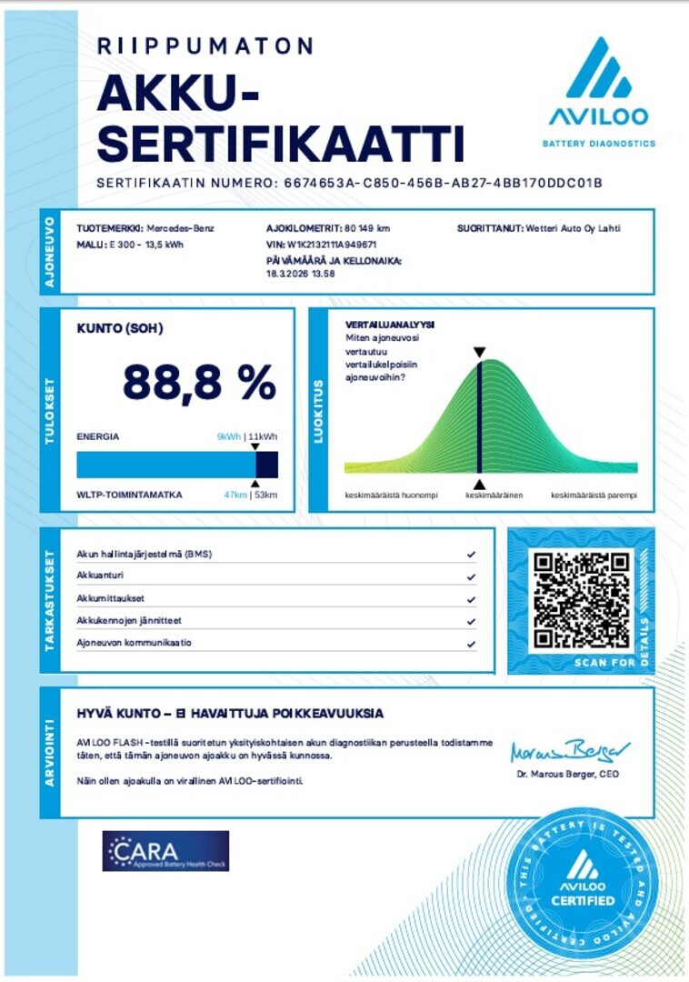 MERCEDES-BENZ E 2021