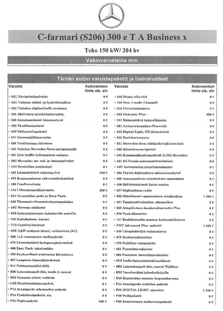 MERCEDES-BENZ C 2023