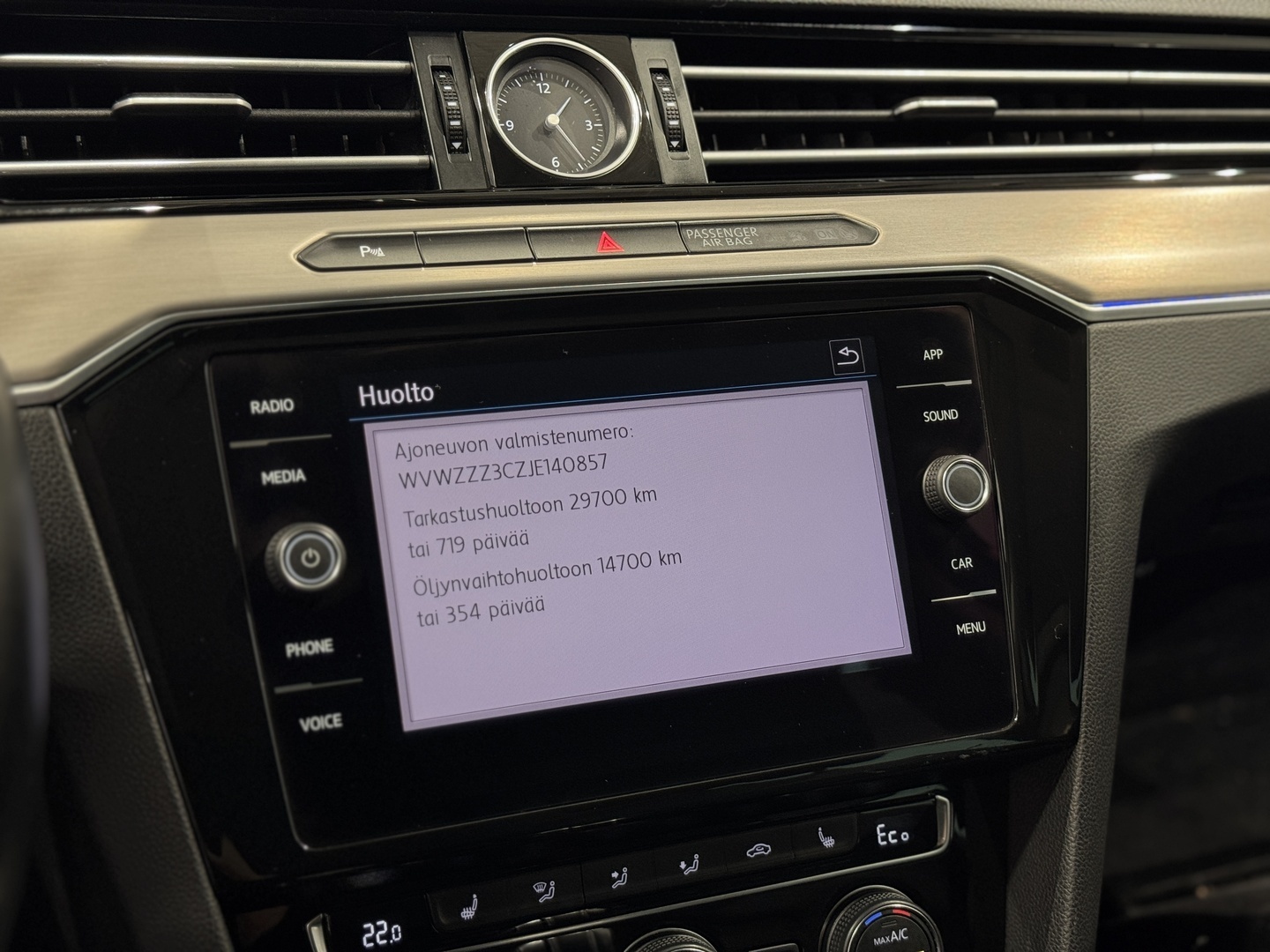 VOLKSWAGEN Passat 2018